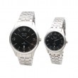 Alexandre Christie AC 1010 Silver Black Couple